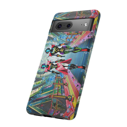 Cyber Punk Robot Models Phone Cases