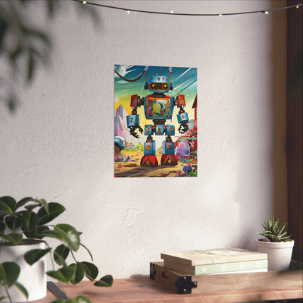 The Rusty Robot Fine Art Posters