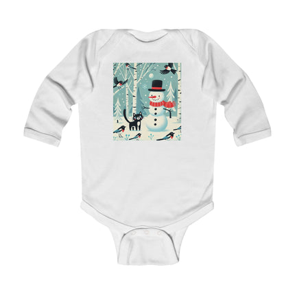 Frosty Forest Friends Infant Long Sleeve Bodysuit
