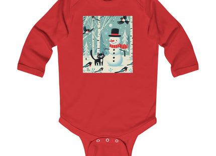 Frosty Forest Friends Infant Long Sleeve Bodysuit