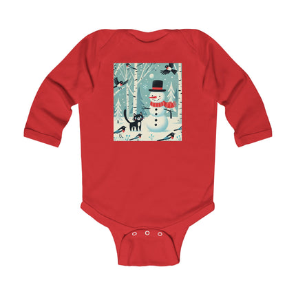 Frosty Forest Friends Infant Long Sleeve Bodysuit