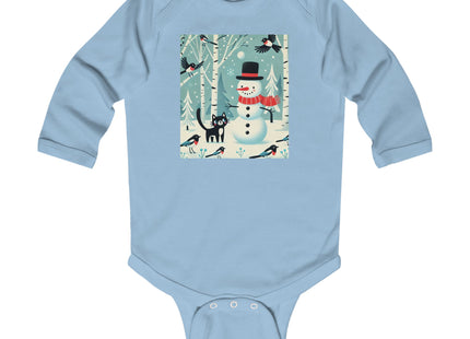 Frosty Forest Friends Infant Long Sleeve Bodysuit