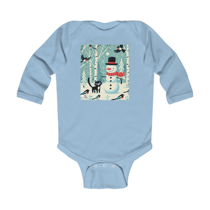 Frosty Forest Friends Infant Long Sleeve Bodysuit