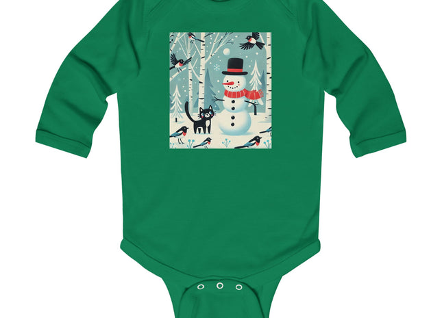 Frosty Forest Friends Infant Long Sleeve Bodysuit