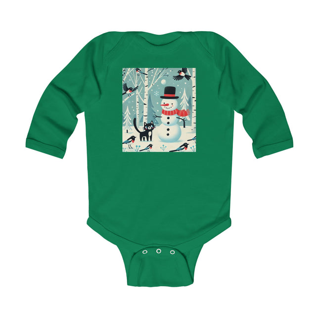 Frosty Forest Friends Infant Long Sleeve Bodysuit