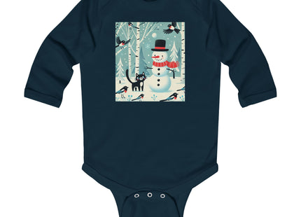 Frosty Forest Friends Infant Long Sleeve Bodysuit