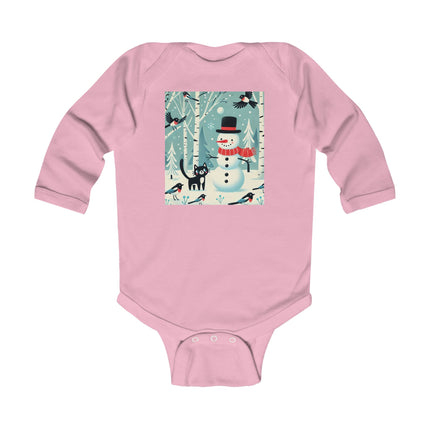 Frosty Forest Friends Infant Long Sleeve Bodysuit