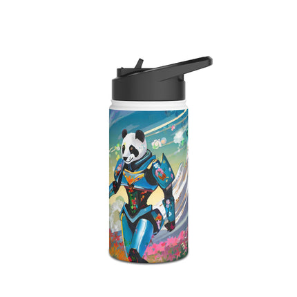 Cyber Punk Robots Stainless Steel Water Bottle