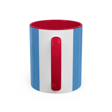The Lady Of The Blossoming Terrace Colorful Mugs – Art Deco Floral Garden Elegance