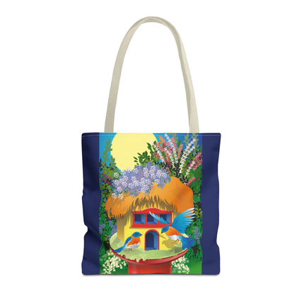 Birdhouse Haven Tote Bag (AOP)