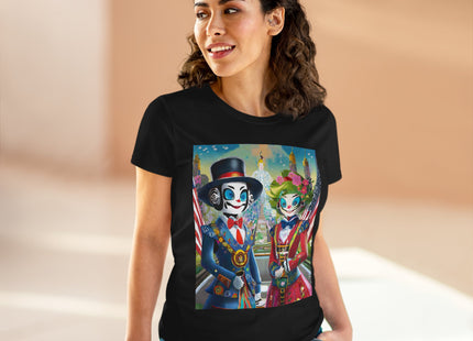 Cyber Punk Robots Cotton Tee