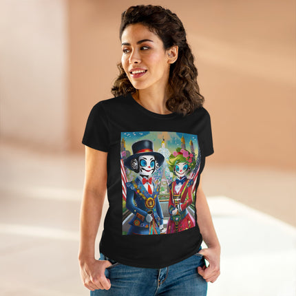 Cyber Punk Robots Cotton Tee