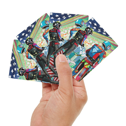 NSA Cyber Punk Computer Hacking Team Playing Cards