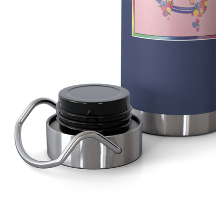 A Playful Fairy Jumps Rope Copper Vacuum Insulated Bottle, 22 oz