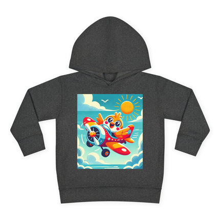 Joyful Bird Aviator Toddler Pullover Fleece Hoodie