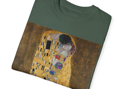 The Kiss by Gustav Klimt Unisex Garment-Dyed T-shirt