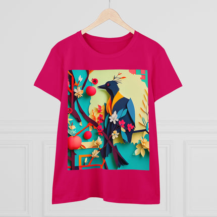 Curious Crow Women's Midweight Cotton Tee