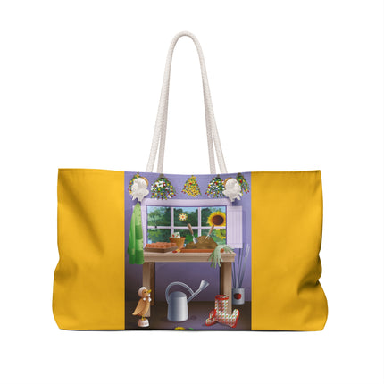 A Gardener's Haven Weekender Bag