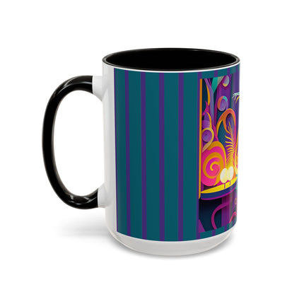Dance of the Skeleton Ballerinas Colorful Mugs (11oz, 15oz)