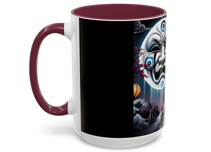Geisha’s Black Ink Tears Colorful Mugs (11oz, 15oz)