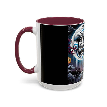 Geisha’s Black Ink Tears Colorful Mugs (11oz, 15oz)