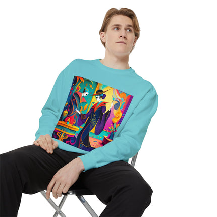 Phantoms of Elegance Unisex Garment-Dyed Sweatshirt