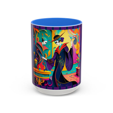 Phantoms of Elegance Colorful Mugs (11oz, 15oz)