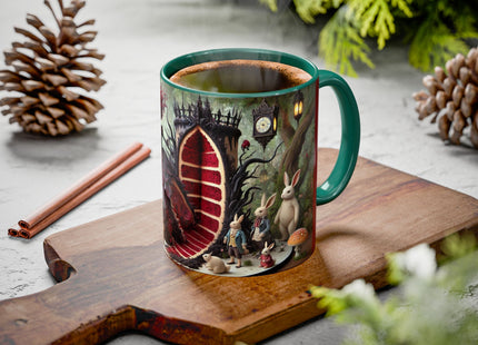 Malice in Wonderland – Gothic Halloween Colorful Mugs (11oz, 15oz)