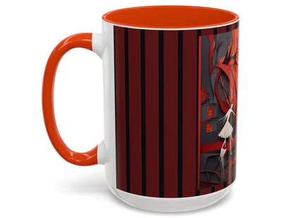 Halloween Night Scene Colorful Mugs (11oz, 15oz)