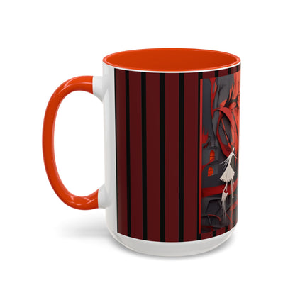Halloween Night Scene Colorful Mugs (11oz, 15oz)
