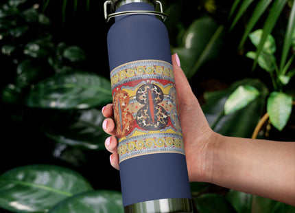 Reproduction of the Shield Frieze by Emile Gilliéron Copper Vacuum Insulated Bottle, 22oz