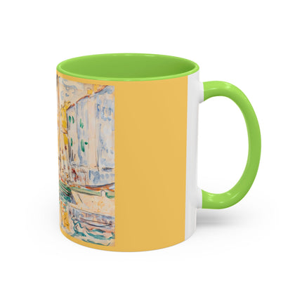 Saint-Tropez by Paul Signac Colorful Mugs (11oz, 15oz)