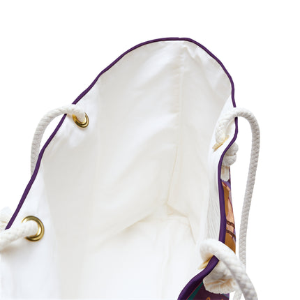 February & Amethyst (from the Gem Series) by Sofia Chiostri Weekender Bag
