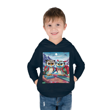 Whimsical Wise Ones Toddler Pullover Fleece Hoodie