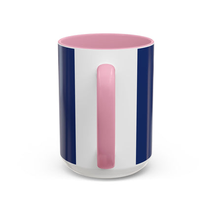 👑🎄 The Christmas Queen Of Golden Bells Colorful Mug – Art Deco Holiday Elegance