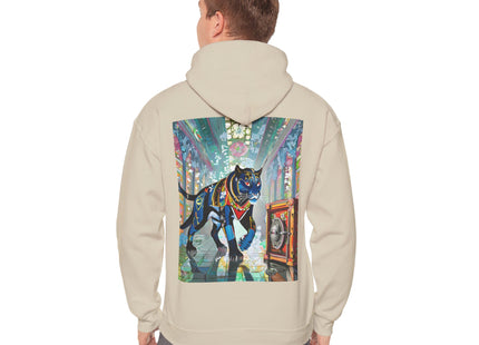 Cyber Panther’s Hunt – Heavy Blend™ Hooded Sweatshirt