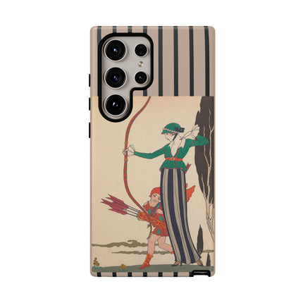 L'Arc Rouge by George Barbier Phone Cases