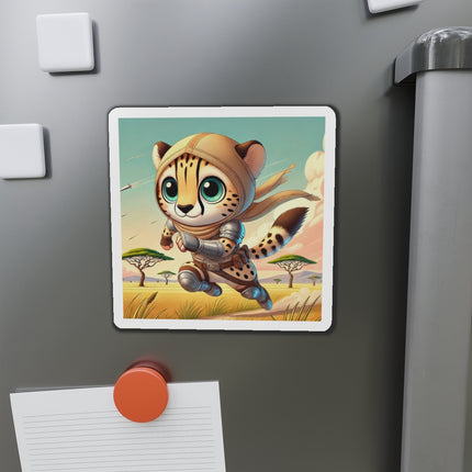 Swift Cheetah Die-Cut Magnets (5 Sizes)
