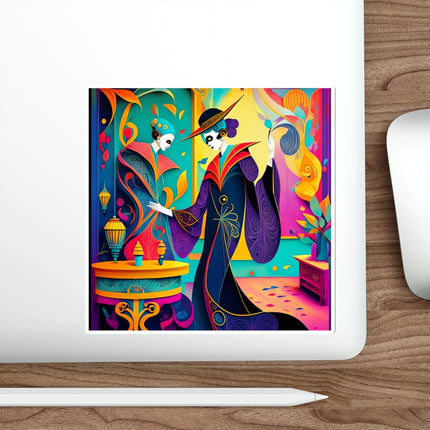 Phantoms of Elegance Die-Cut Stickers (5 Sizes)