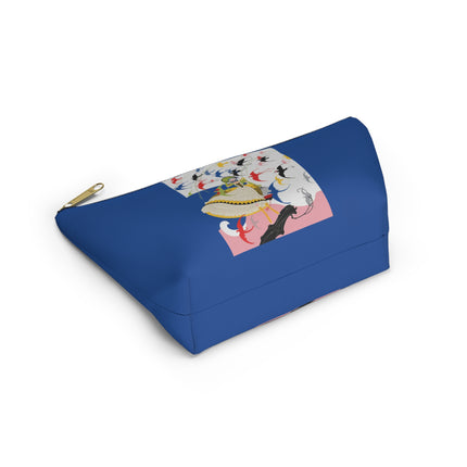 Flight of the Songbirds Cosmetic Bag – Whimsical Symphony & Elegant Freedom