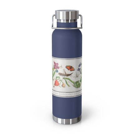 Natural History Ensemble, No. 17 by Anselmus Boëtius de Boodt Copper Vacuum Insulated Bottle, 22oz