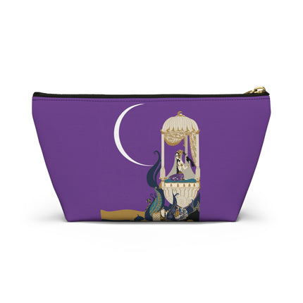 Moonlit Reverie Pavilion Cosmetic Bag – Art Deco Elegance & Mystical Serenity