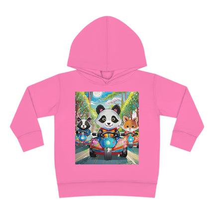 Bumper Car Bonanza Toddler Pullover Fleece Hoodie