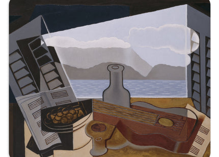 Open Window by Juan Gris Mouse Pad, Round and Rectangle