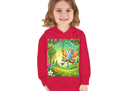 Robot Fairy Toddler Pullover Fleece Hoodie