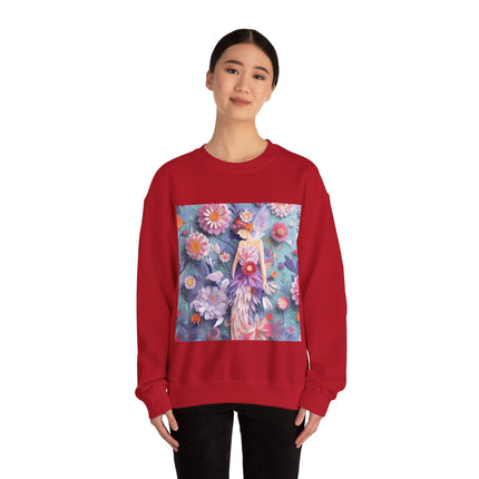 Aster Fairy Unisex Heavy Blend™ Crewneck Sweatshirt