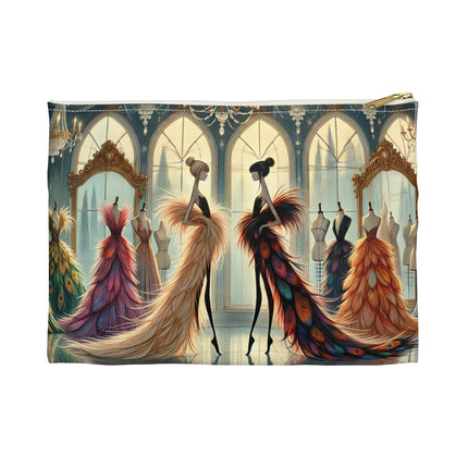 The Couture & Wings Flat Pouch – Fairy Fashion & Enchanted Glamour
