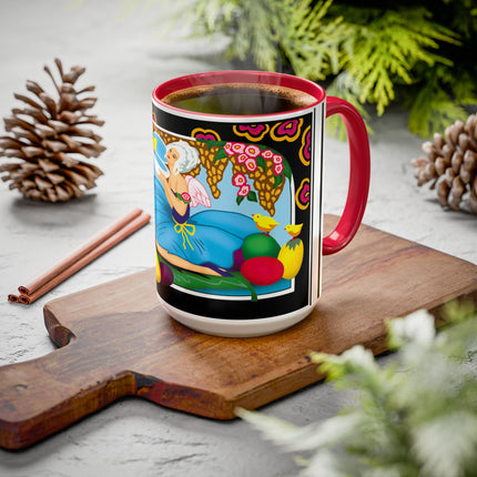 Blooms and Chicks Colorful Mugs (11oz, 15oz)