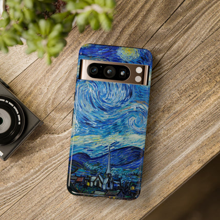 The Starry Night by Vincent Van Gogh Phone Cases