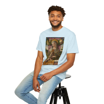 Madonna and Child by Carlo Crivelli Unisex Garment-Dyed T-shirt